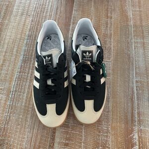 Adidas Sambas Black and Cream